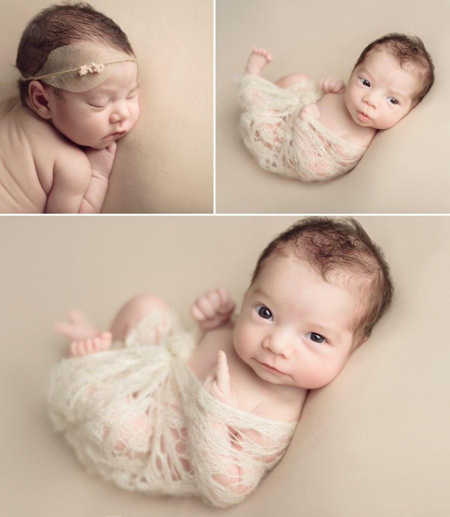 Séance de naissance d’une petite princesse –  Camille